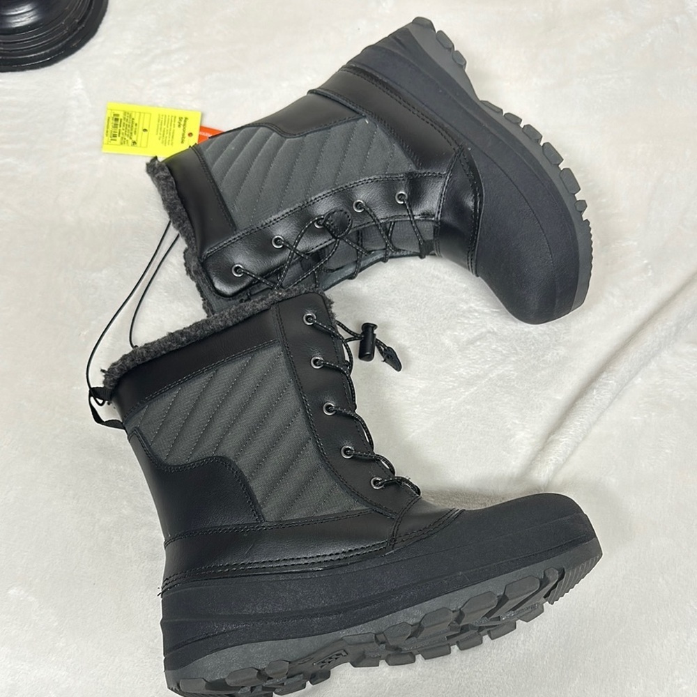 All in Motion Kids Boots - Black and Gray